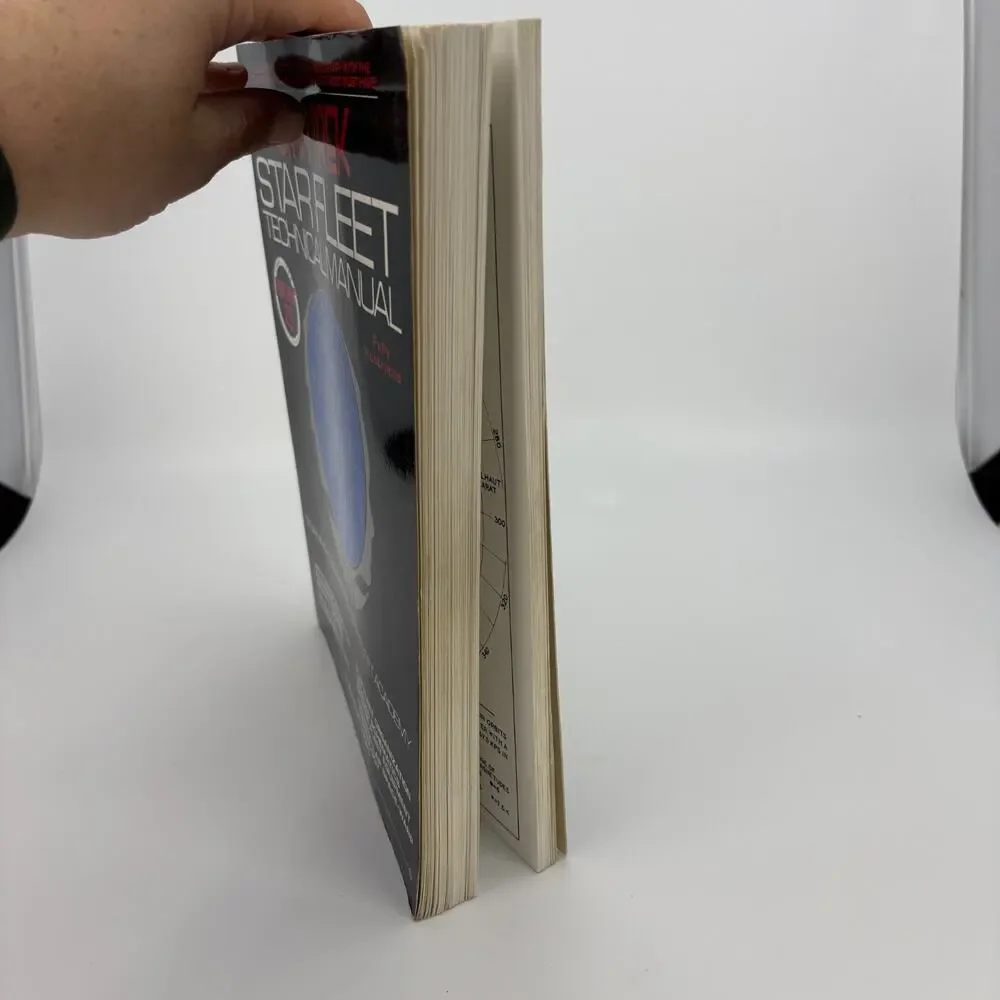 Star Trek Star Fleet Technical Manual Franz Joseph 20th Anniversary Paperback